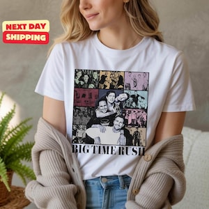 Big Time Rush Shirt, Big Time Rush In Real Life Worldwide Tour 2025 TShirt, Big Time Rush 2025 Concert Tee, Big Time Rush Fan Gift