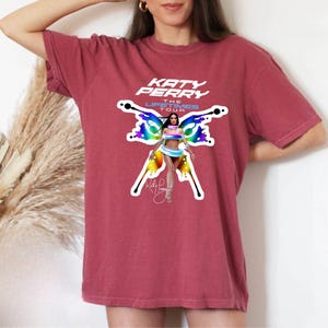 Comfort Colors 2025 Katy Perry The Lifetime Tour Shirt, Katy Perry Tee, Katy Perry Fan Gift, Katy Perry Merch, Katy Perry Graphic Shirt