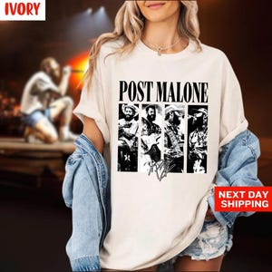 Comfort Colors Vintage Post Malone Shirt, Malone Rap Music Shirt, F1 Trillion Tour Shirt, Posty Rapper Shirt, Malone Music The Album