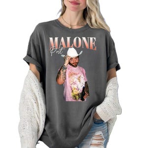 Comfort Colors Vintage Post Malone Shirt, Malone Rap Music Shirt, F1 Trillion Tour Shirt, Posty Rapper Shirt, Malone Music The Album