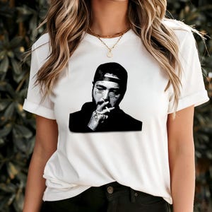 Post Malone Rap Music Merch Shirt, Cowboy Post Shirt, Retro Rap 90s Tee, Post Malone Tour Rapper Gift, Country Shirt, Western Graphic Tee