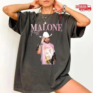 Comfort Colors Vintage Post Malone Shirt, Malone Rap Music Shirt, F1 Trillion Tour Shirt, Posty Rapper Shirt, Malone Music The Album