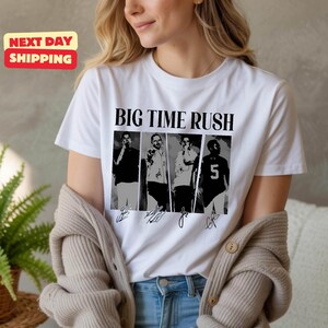 Big Time Rush Shirt, Big Time Rush In Real Life Worldwide Tour 2025 TShirt, Big Time Rush 2025 Concert Tee, Big Time Rush Fan Gift
