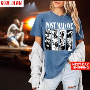 Comfort Colors Vintage Post Malone Shirt, Malone Rap Music Shirt, F1 Trillion Tour Shirt, Posty Rapper Shirt, Malone Music The Album