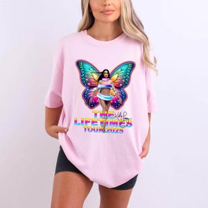 Comfort Colors 2025 Katy Perry The Lifetime Tour Shirt, Katy Perry Tee, Katy Perry Fan Gift, Katy Perry Merch, Katy Perry Graphic Shirt
