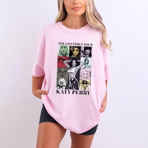 Comfort Colors 2025 Katy Perry The Lifetime Tour Shirt, Katy Perry Tee, Katy Perry Fan Gift, Katy Perry Merch, Katy Perry Graphic Shirt