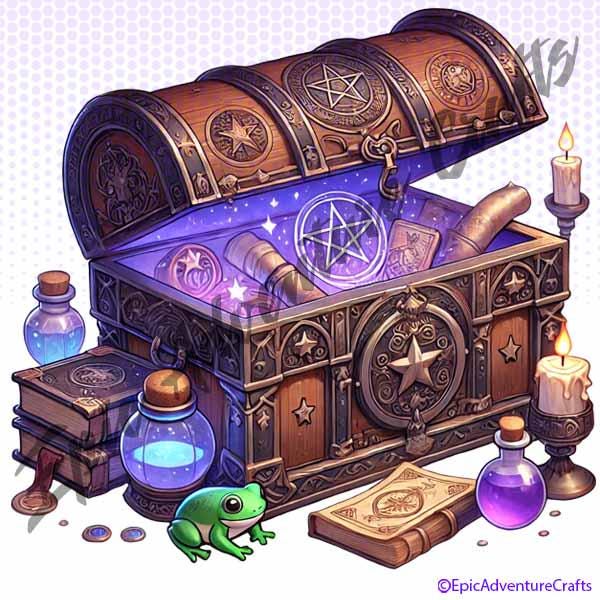Epic Adventure Treasure Chests PNG Set for Imaginative Play | Perfect ...