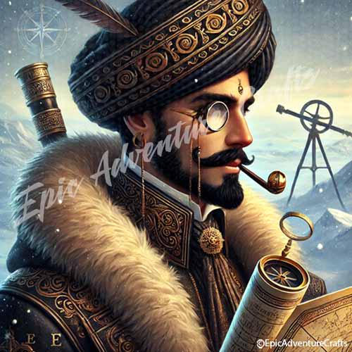 Arctic Adventure Character Portraits Storytelling PNG Set for ...