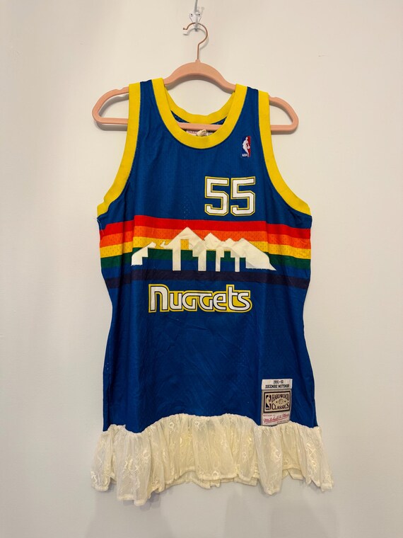 Denver Nuggets Dikembe Mutombo Jersey for Women | Game Day NBA Dress or Streetwear