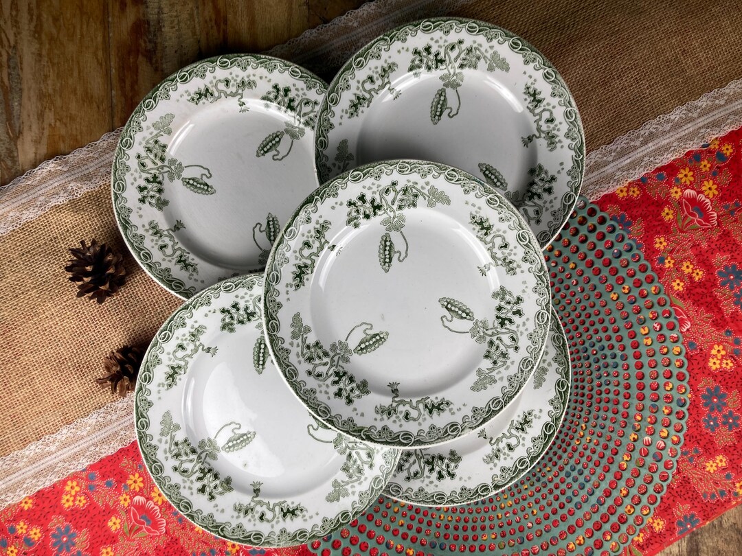 French Antique Plates 