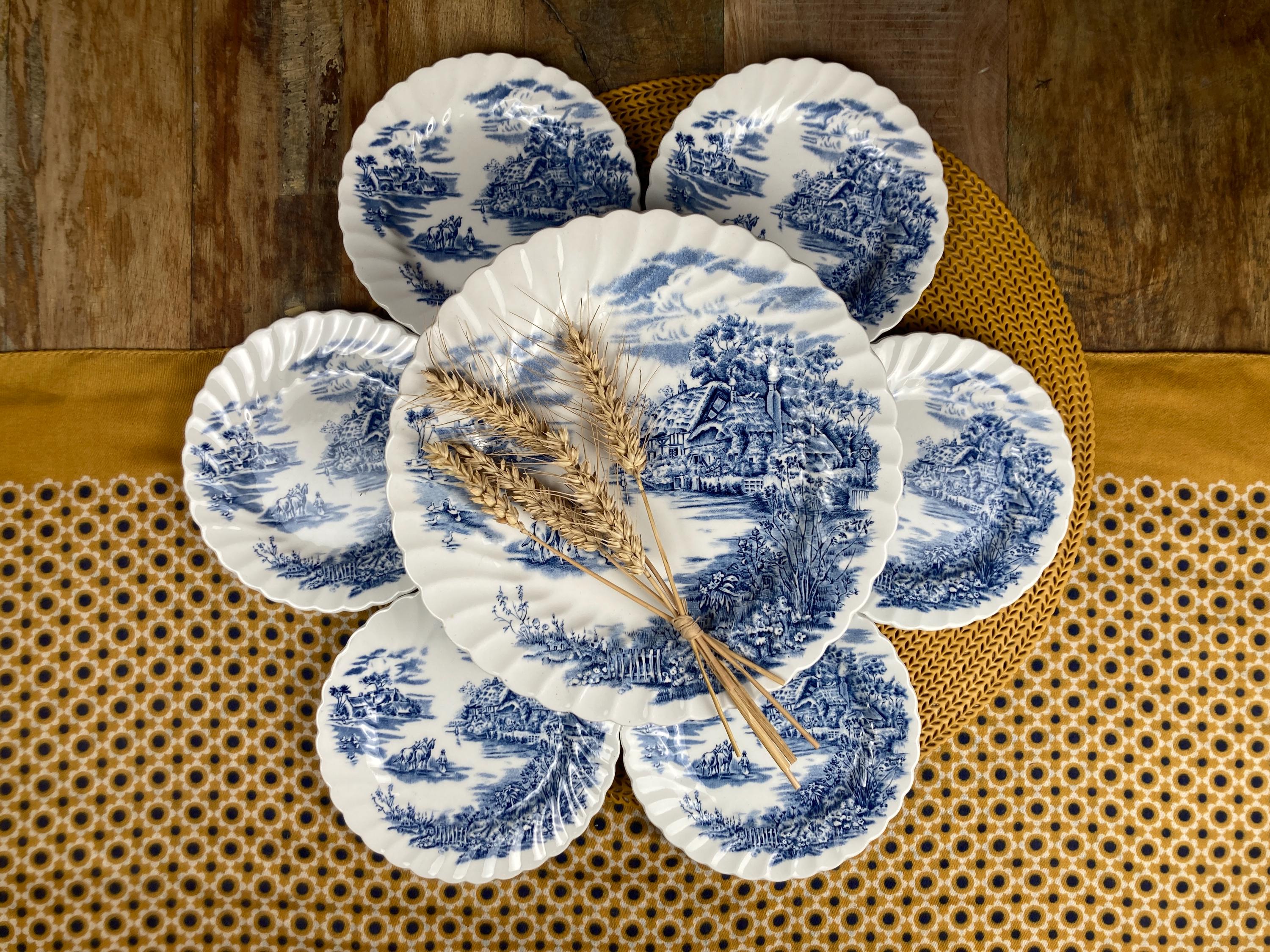 Antique Dinnerware Set for 6 - Etsy
