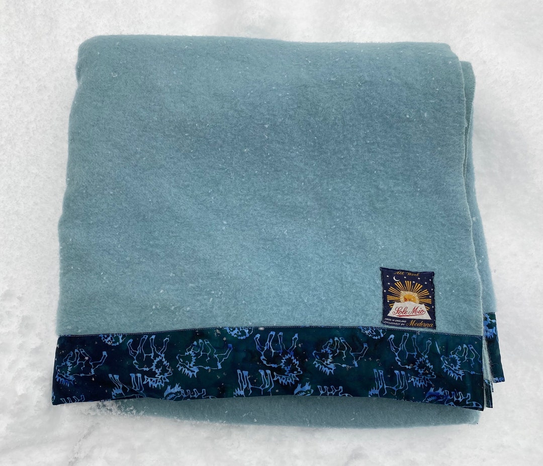British Wool Blanket Queen Size Etsy