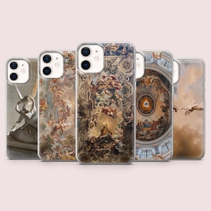 Renaissance Phone Case History Revival Ancient Cover for iPhone 16, 15, 14, 13, 12, 11 Pixel 9Pro, 8A Samsung S24FE,S23FE,S22,A16,A55,A25