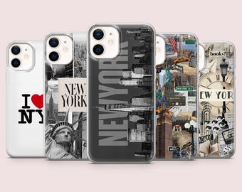 Etui na telefon New York Phone Case USA Urban NYC Estetyczne etui na iPhone'a 16, 15, 14, 13, 12, 11, Pixel 9Pro, 8A Samsung S24FE, S23FE, S22, A16, A55, A25.