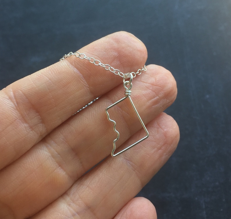 Gift for Her Washington DC Necklace DC Necklace District Etsy