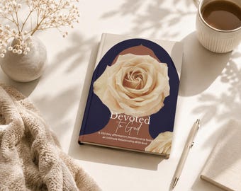 Women’s Devotional Journal | Devotional Book for Women | Christian Prayer Journal | Bible Study Journal | Faith & Reflection