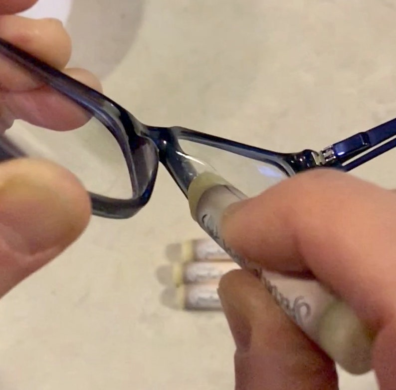 No More Slipping Glasses Alternative to Antislip Nose Pads Etsy