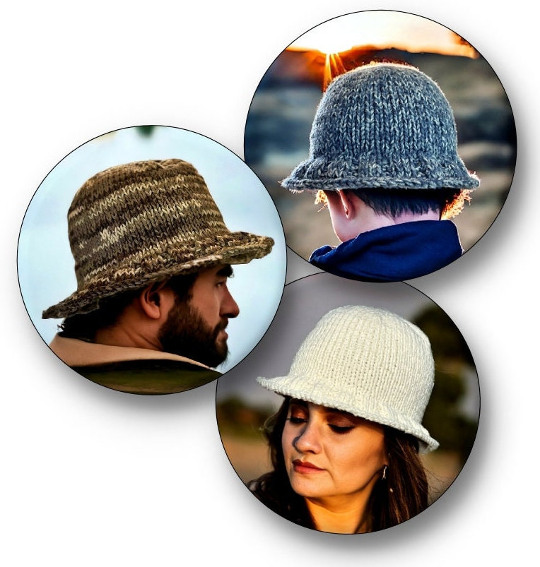 Knit Bucket Hat - Etsy