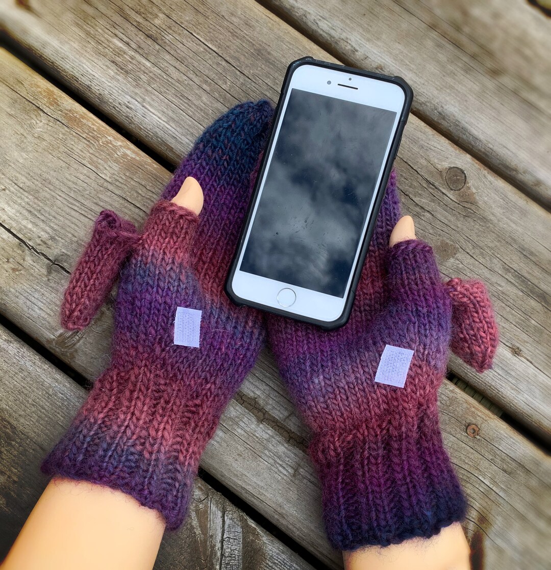 Knitting Pattern How to Knit Texting Mitts Mitts for Texting Texting