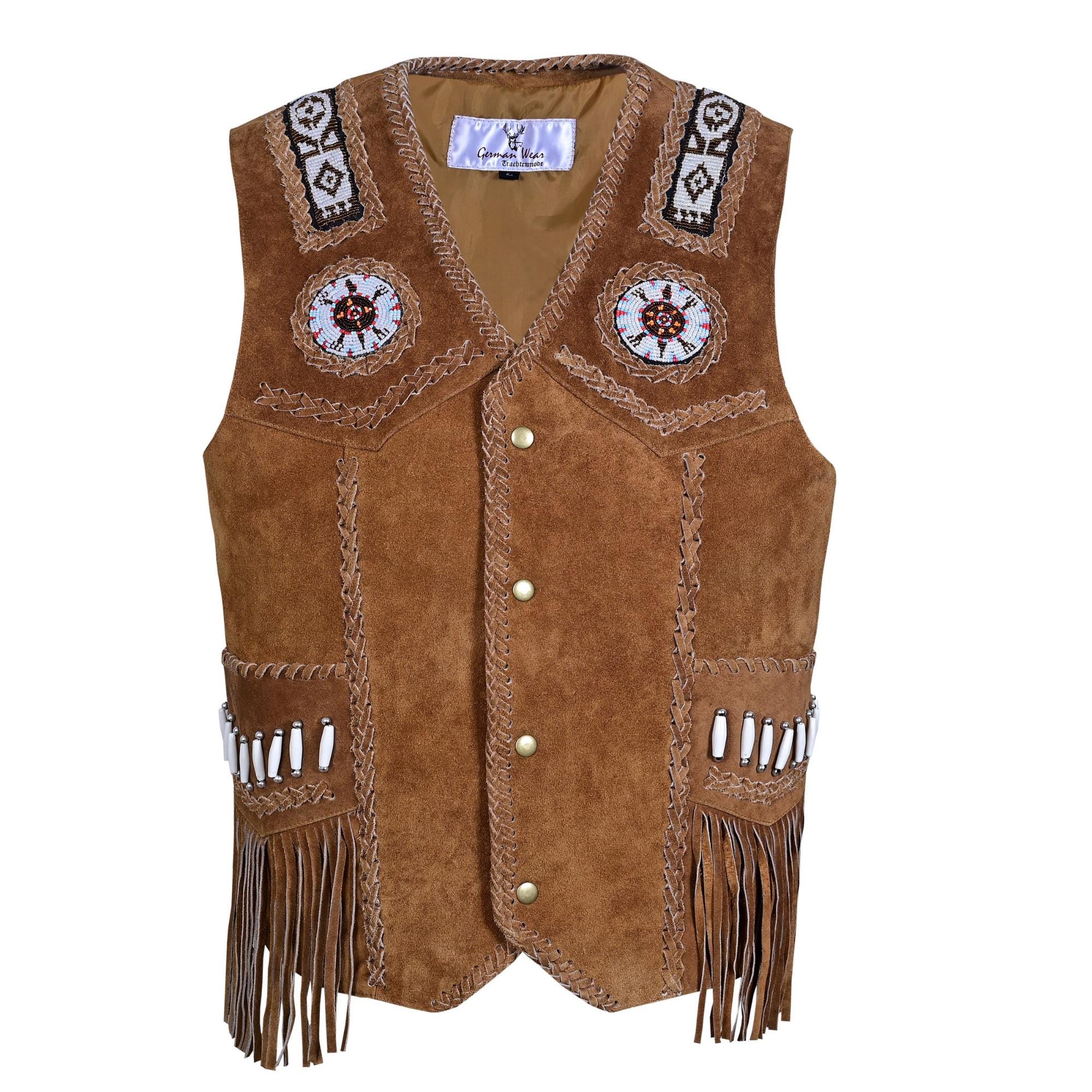 Native American Vest - Etsy Native American Vest - Etsy