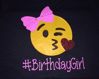 Emoji Birthday Girl Shirt