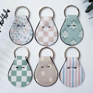 Aldi Quarter Holder Keychain, Airtag Holder Keychain, Choose Your Pattern, Gift For Her