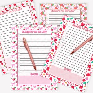 Personalized To Do List Notepad: 5x7 Custom Stationery Gift