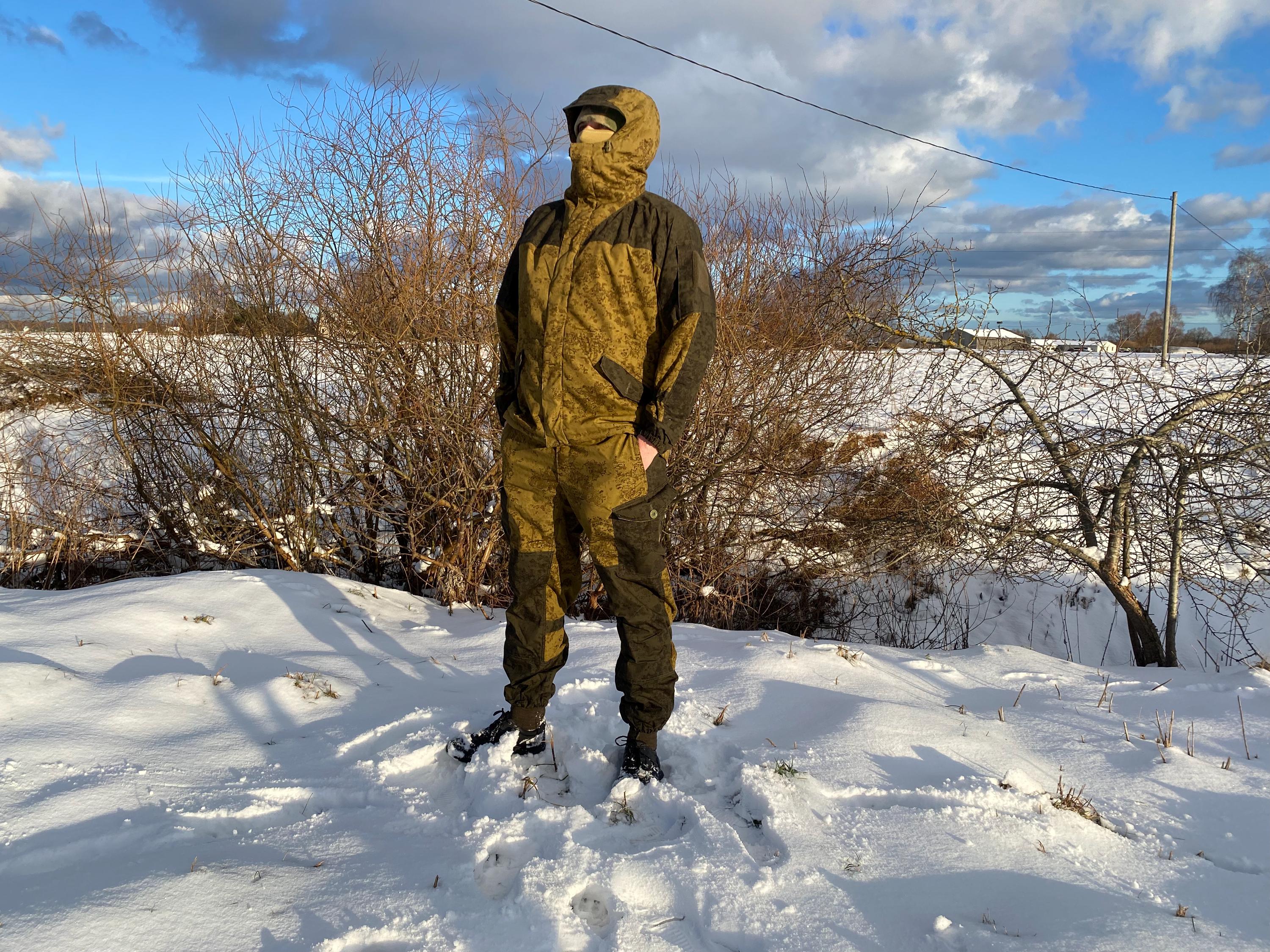 Original BARS Gorka 3M Fleece Tactical Storm Suit–updated Russian