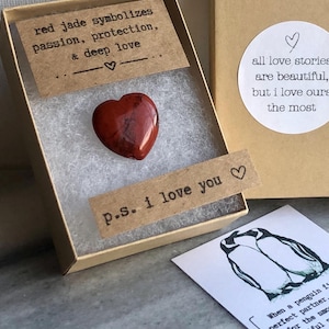 Regalo de aniversario para él, regalo de aniversario único, quinto aniversario, regalo de pingüino, lindo regalo para él, regalo de décimo aniversario para él