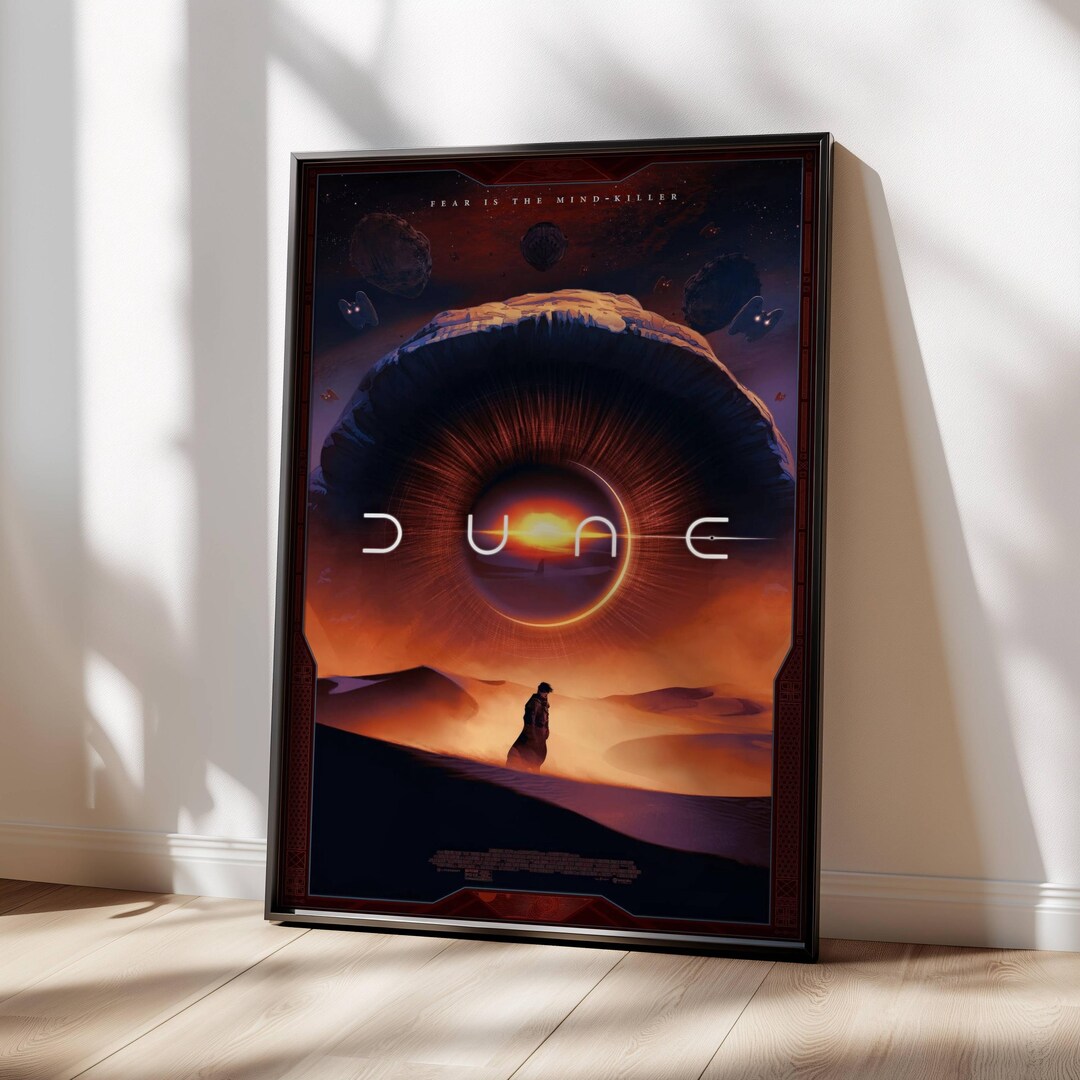 DUNE Classic Vintage Retro Movie Film Poster Art Print Movie Room Wall ...