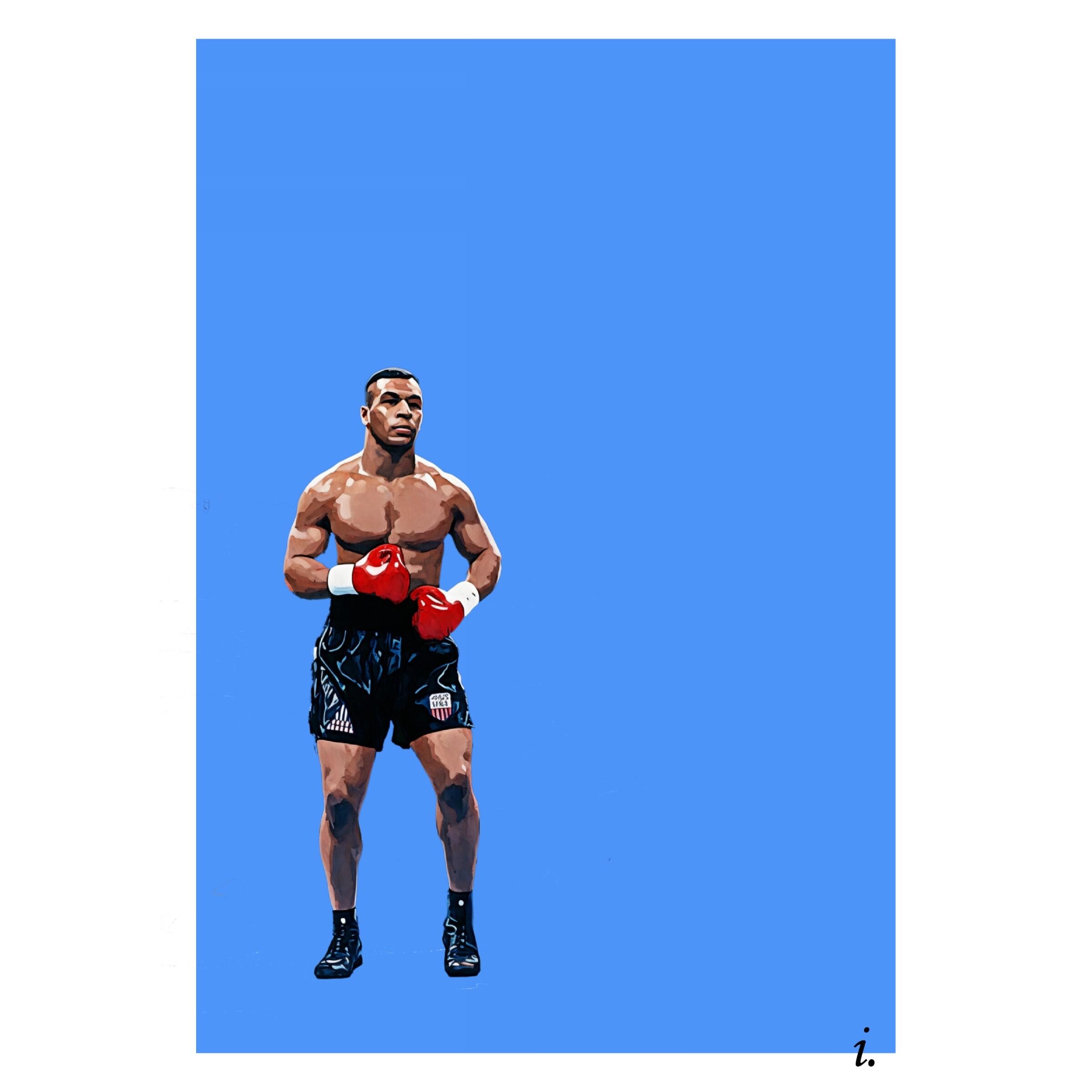 Mike Tyson Digital Print - Iconic Boxing Wall Art, Champion Fighter ...