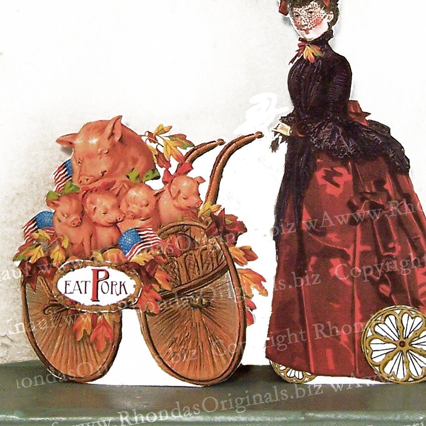 Thanksgiving Decorations Printable Paper Dolls Fall - Etsy