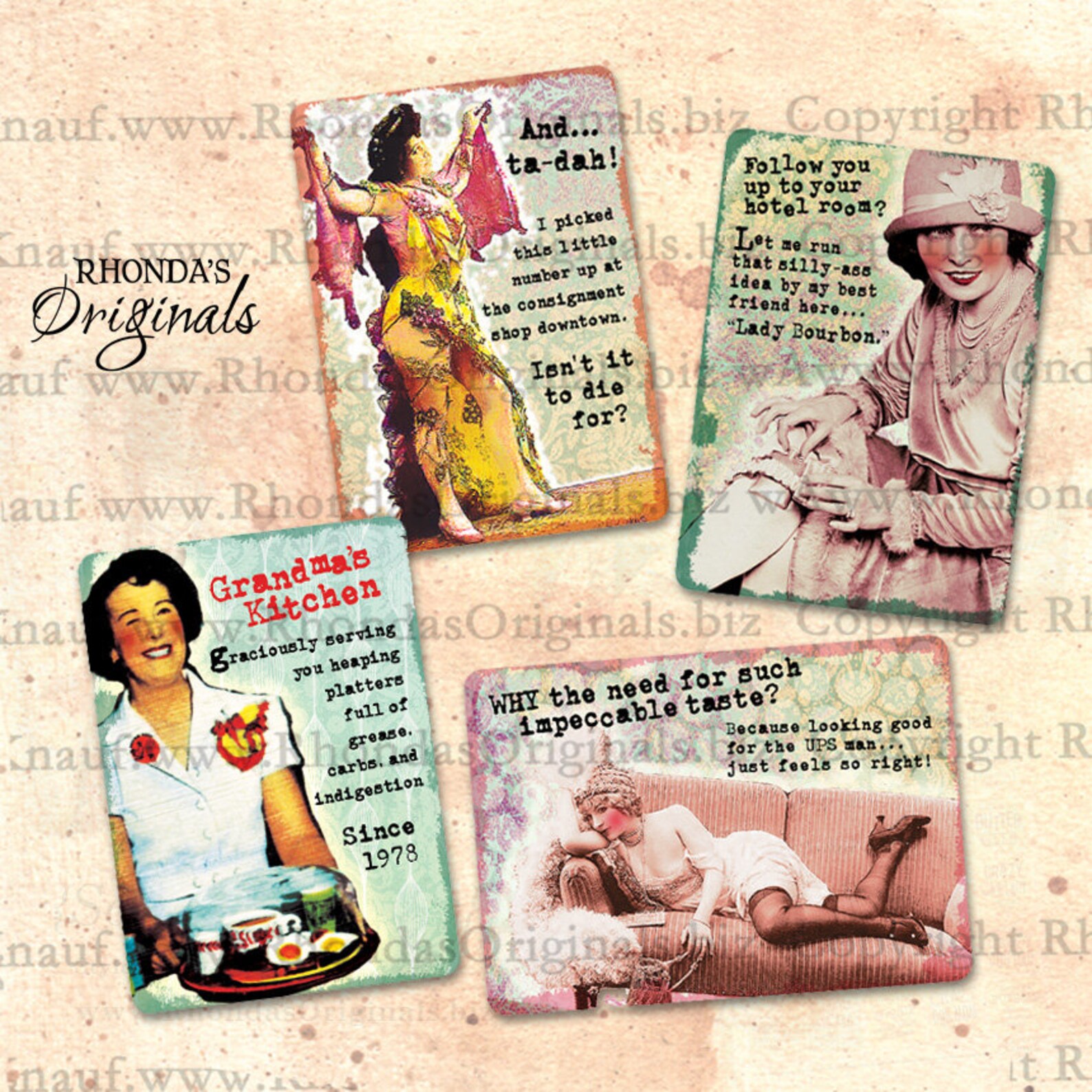 Printable Sassy Sayings Digital Download Collage Sheet Funny - Etsy