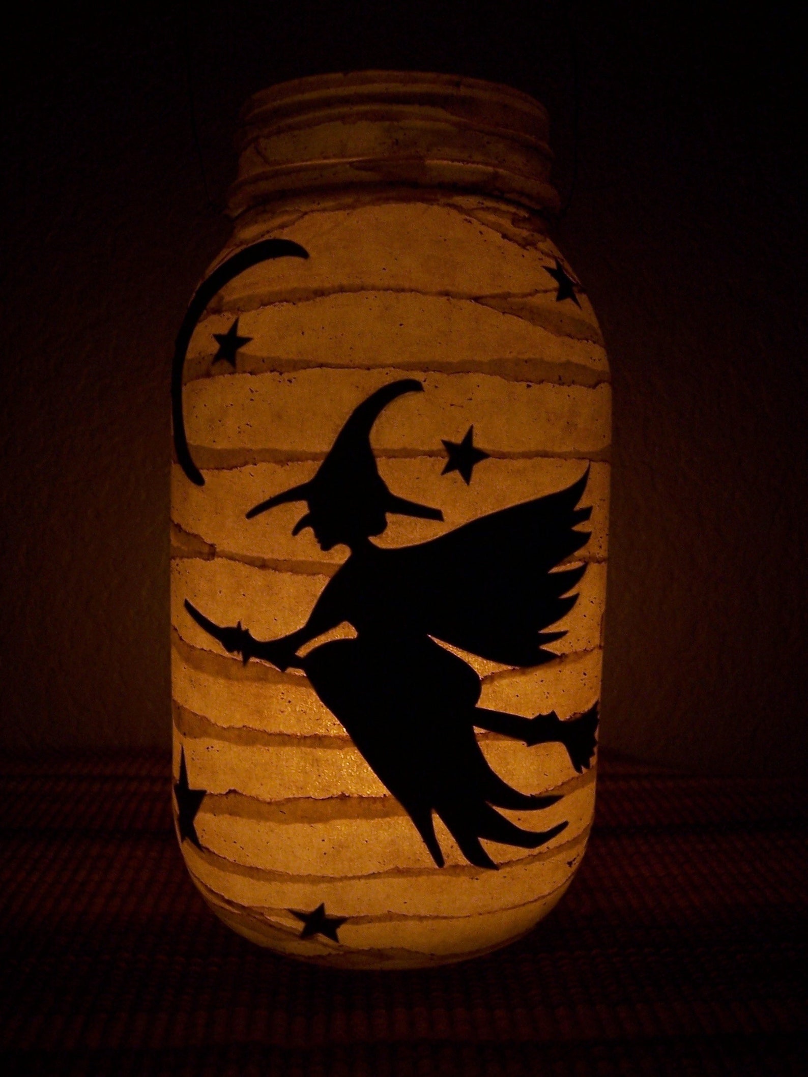 Halloween Witch Lantern Candle Holder Party Decoration Porch Etsy