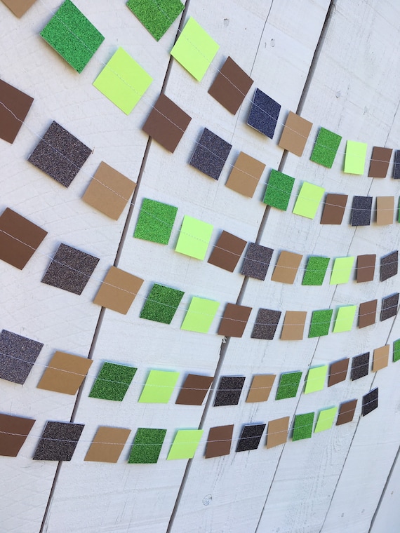 マインクラフトパーティーガーランドデコレーション、ビデオゲーム