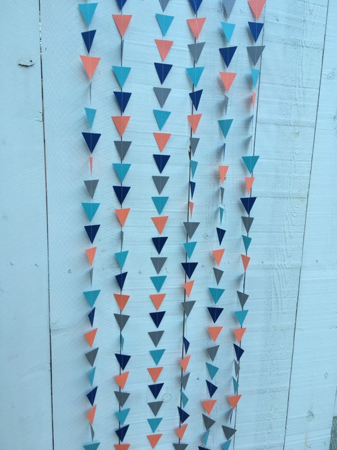 Triangle Garland Tribal Decoration Arrow Garland Woodland Etsy