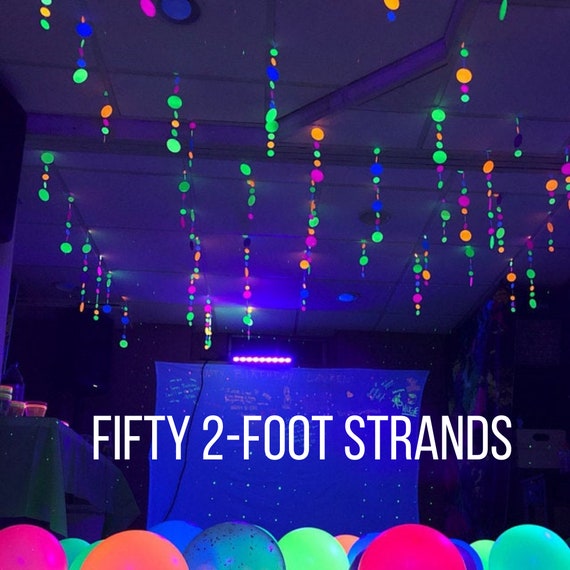 Neon party decor deals