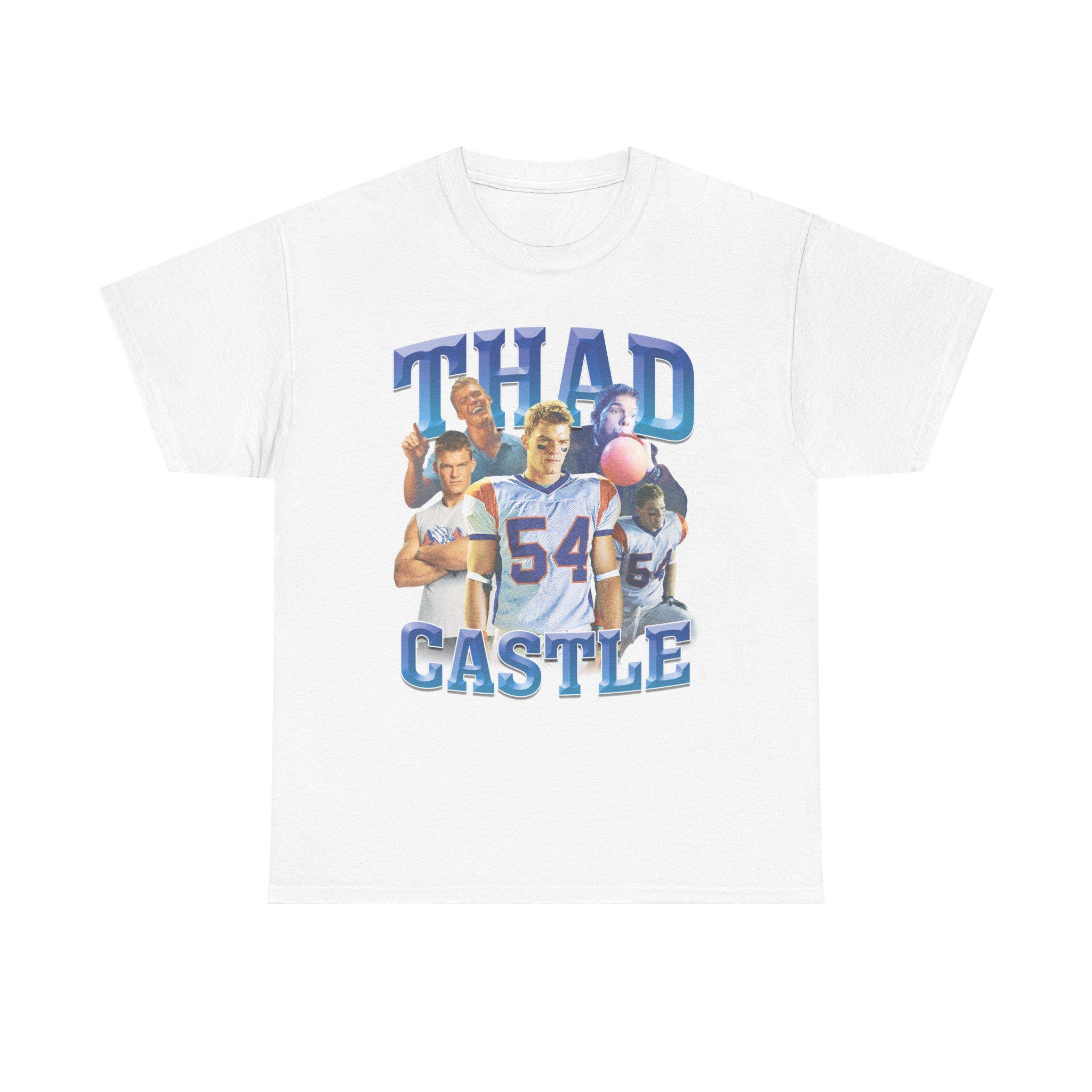 Thad Castle Vintage Graphic T-shirt - Blue Mountain State Football