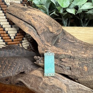 Vintage Sterling & jade pendant