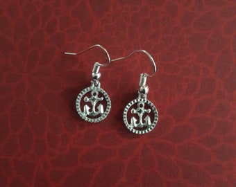 It's a Sailors Life For Me, Baby! Petite Silver Anchor Charm Earring Set- Swashbuckling...