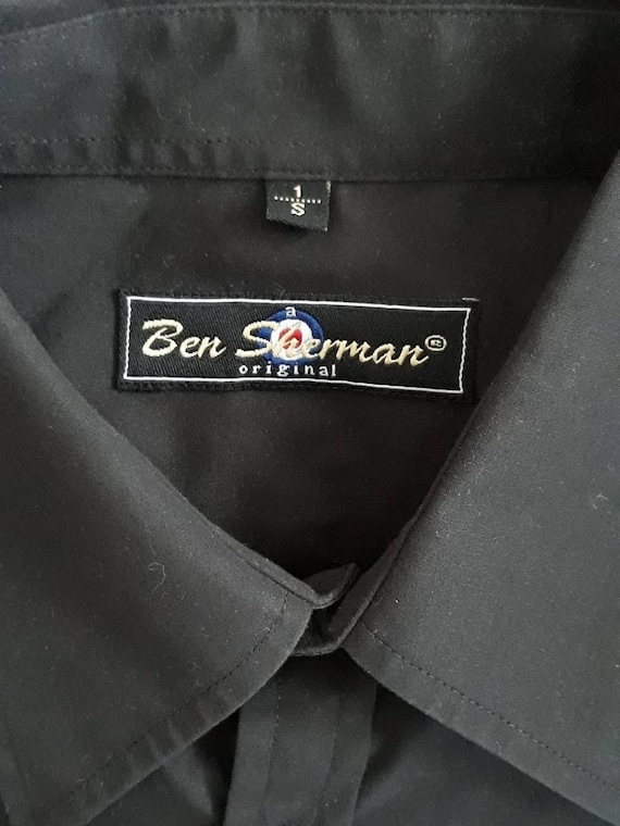Ben Sherman Black Long Sleeve Solid Oxford Shirt- Mens Size Small - Etsy Ben Sherman Black Long Sleeve Solid Oxford Shirt- Mens Size Small - Etsy