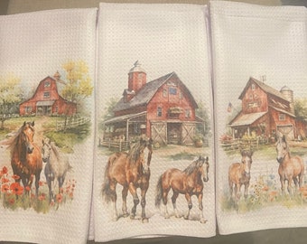The Springtime Farmhouse Towel Collection