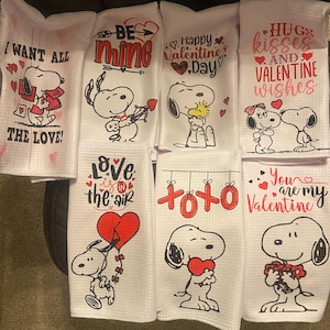 Die Snoopy Handtuch-Kollektion zum Valentinstag