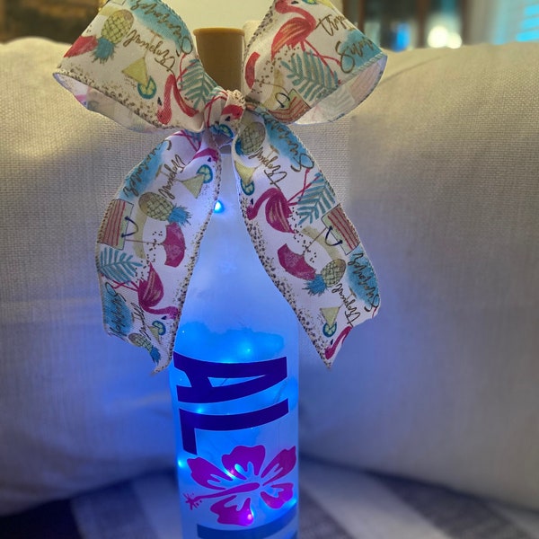 Aloha Lighted Bottle