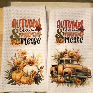Autumn Kitchen Towels