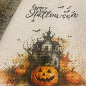 Happy Halloween Kitchen Towel