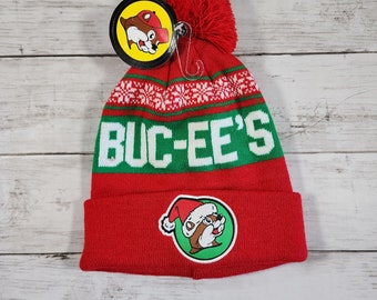 Buc-ees Christmas Style Beanie Youth Size