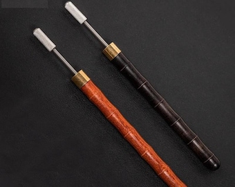 Rodillo aplicador de pintura para bordes de cuero, herramienta para acabado de aceite, bolígrafo para teñir cuero, herramientas para manualidades de cuero, accesorios