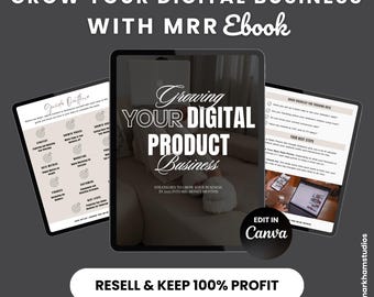 Comment développer votre activité de marketing numérique - Maîtriser les droits de revente - Guide fait pour vous - Marketing numérique - Produit numérique MRR (livre électronique)