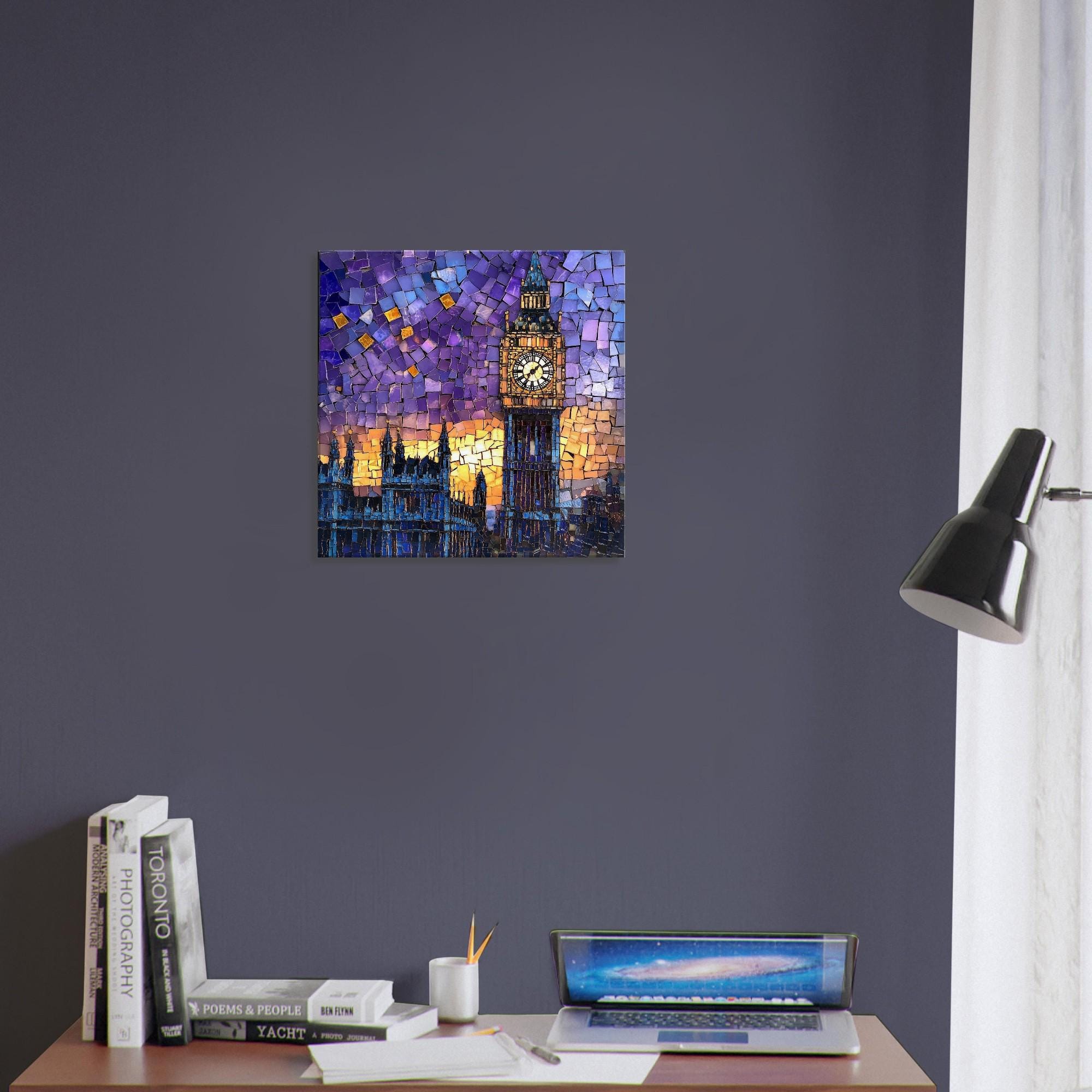 タイルモザイクアートビッグベン